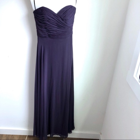 After Six concord purple bridesmaid dress - Picture 1 of 8